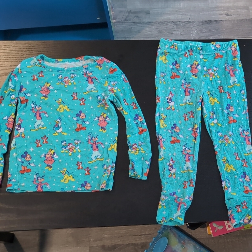 Posh Peanut Disney 100 Kids Pajama Set